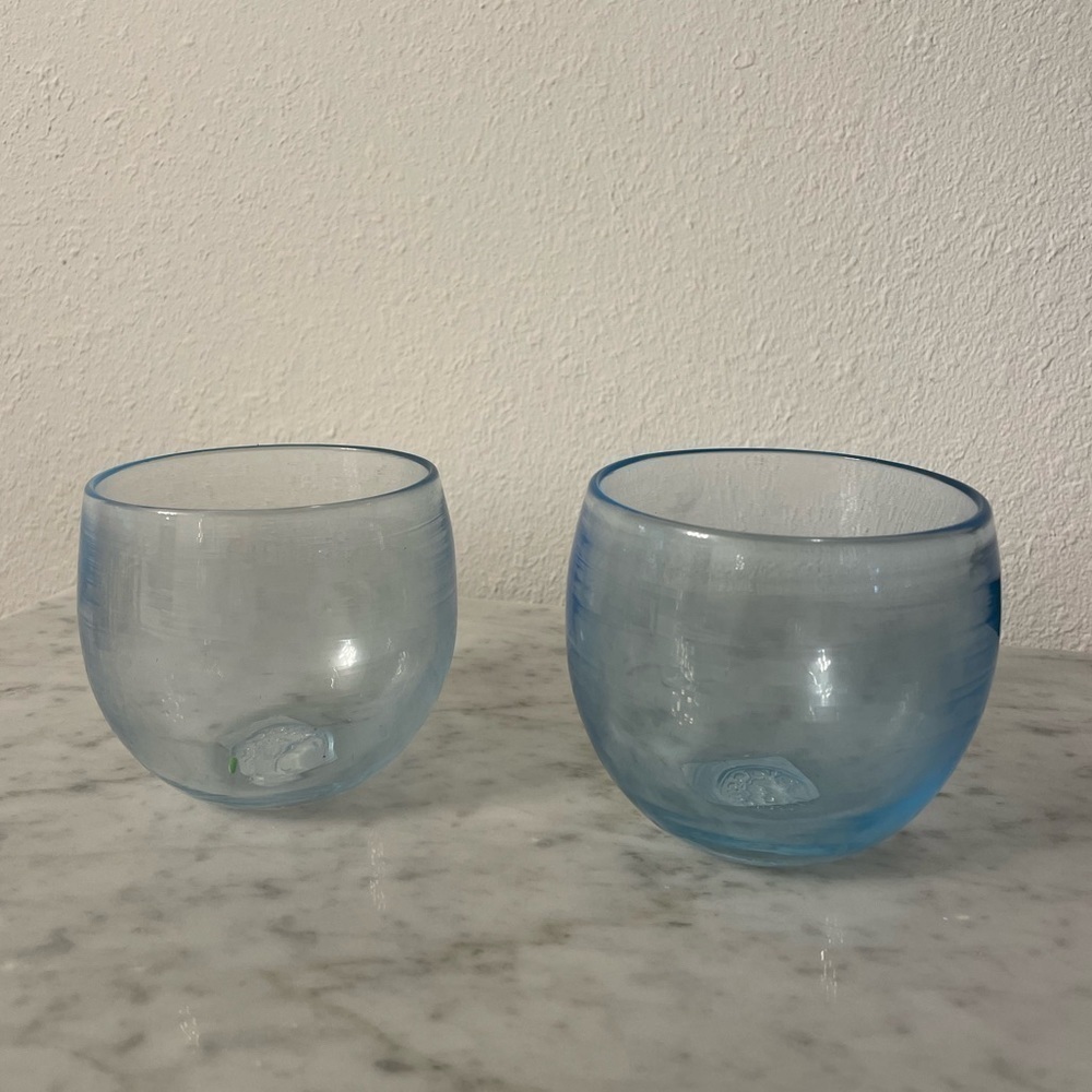 Glassybaby Drinker Set of 2 in "20 years" Q83